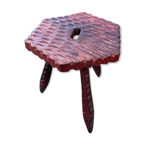 Tabouret brutaliste