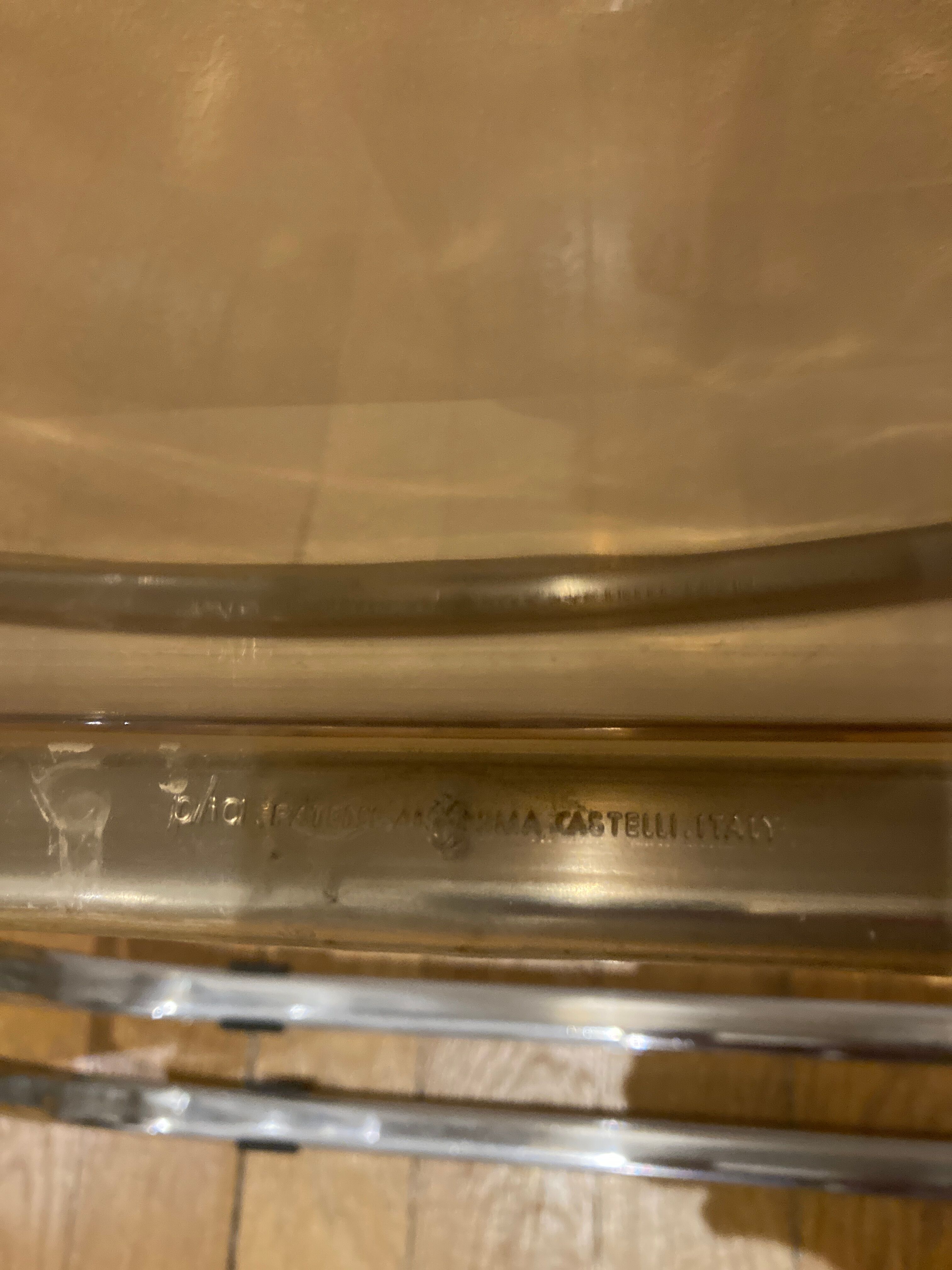 Plia Giancarlo Piretti chairs for Castelli