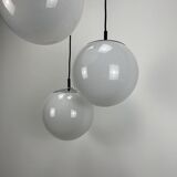 Suspension globe cascade MIST by RAAK Amsterdam 'Morning Mist', pendant lamp, 1970
