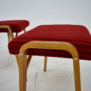 Tabourets en hêtre Ludvik Volak des années 1960 par Drevopodnik Holesov, Tchécoslovaquie