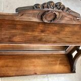 Old wall mirror shelf