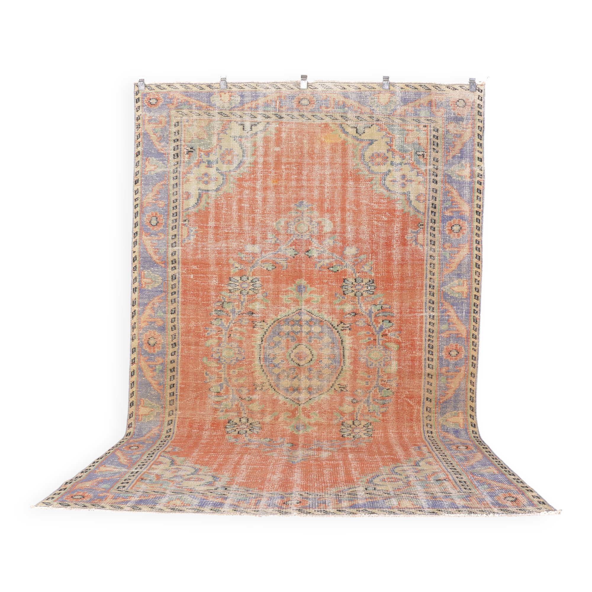 Oushak Bohemian Vintage Area Rug sku684