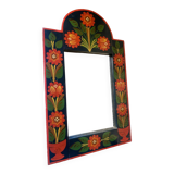 Vintage floral mirror