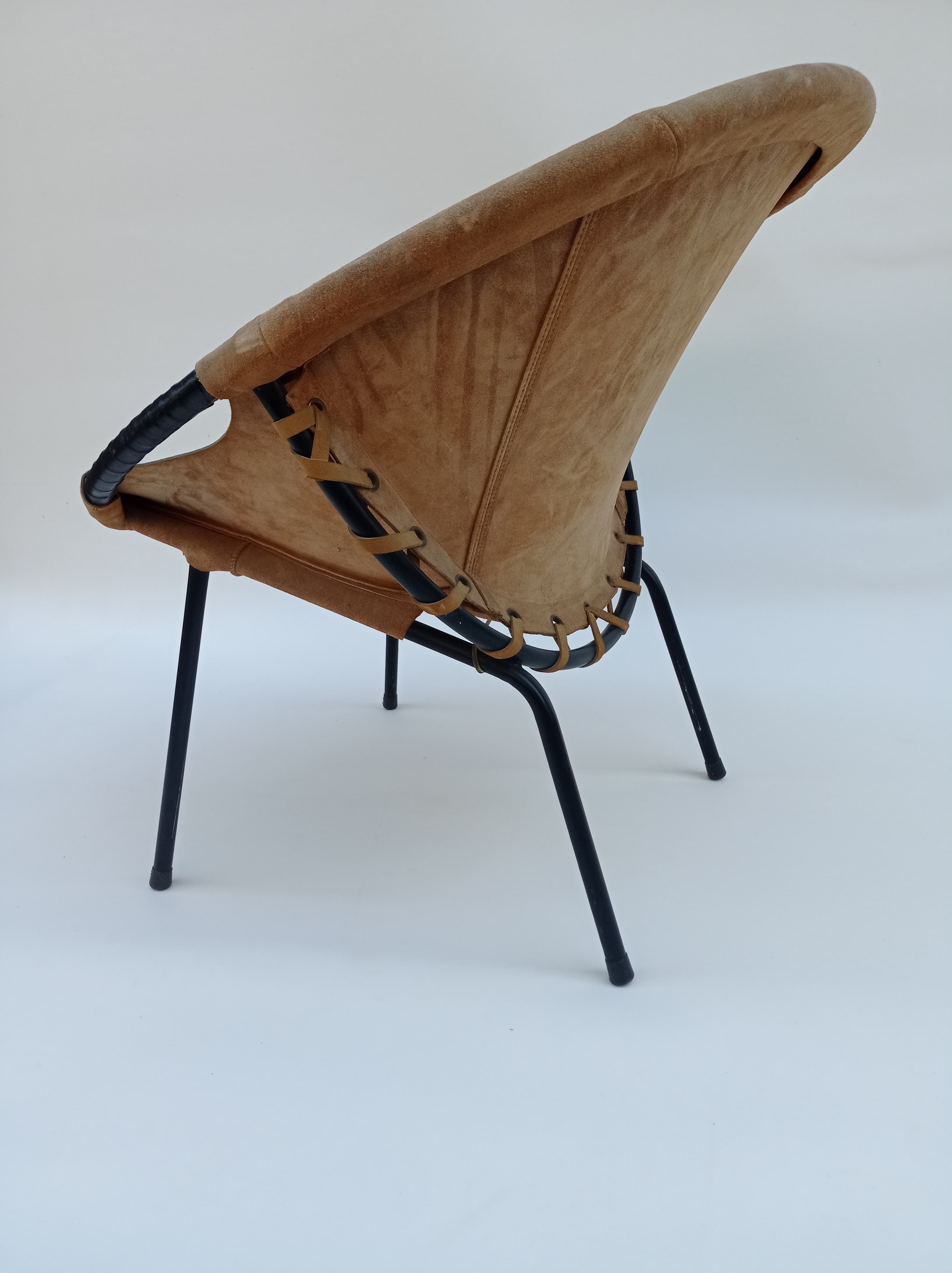 Fauteuil baloon Lusch & Co des années 1960