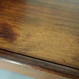 Danish Rosewood & Glass Side Table, 1960s