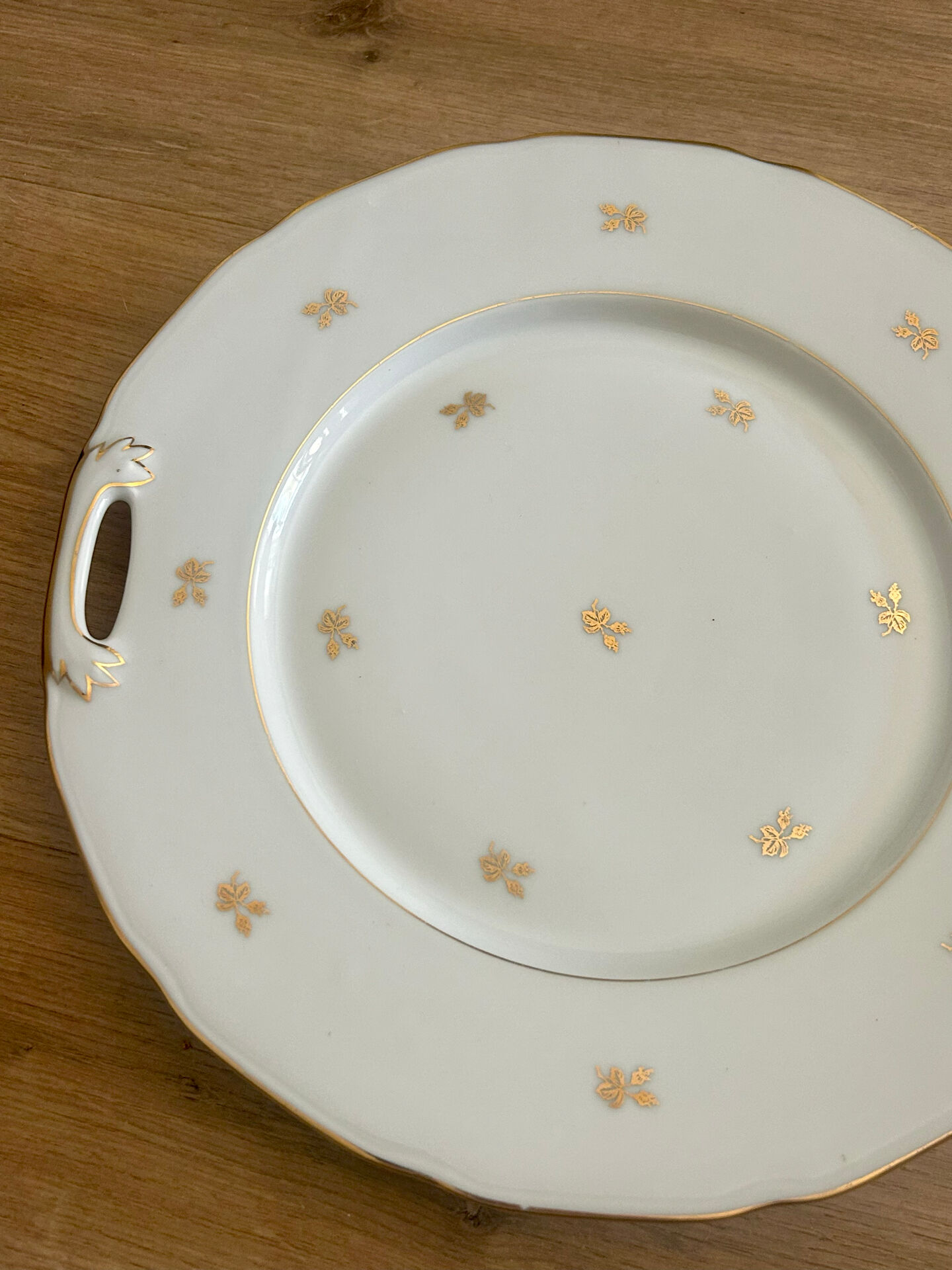 Dessert plate PN Lamotte porcelain