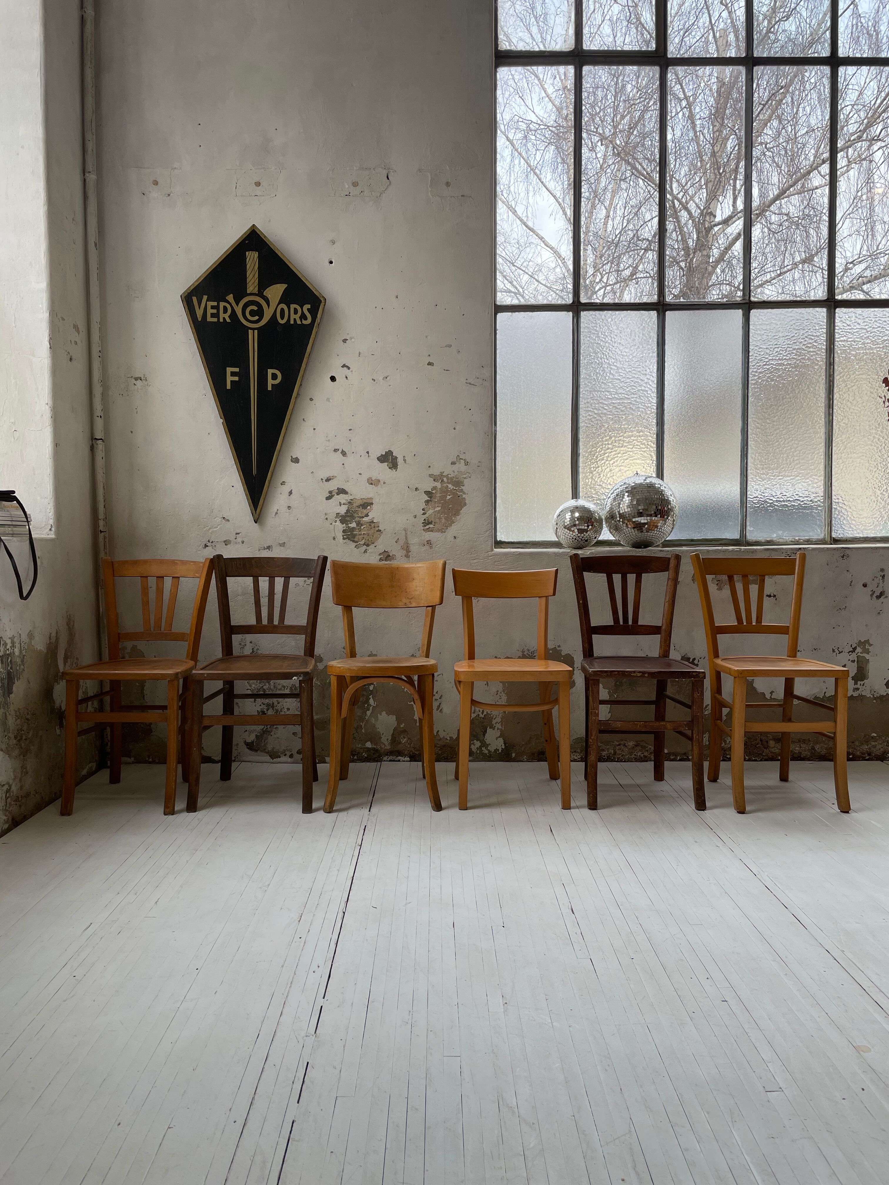 Set 6 chairs bistro Luterma Baumann