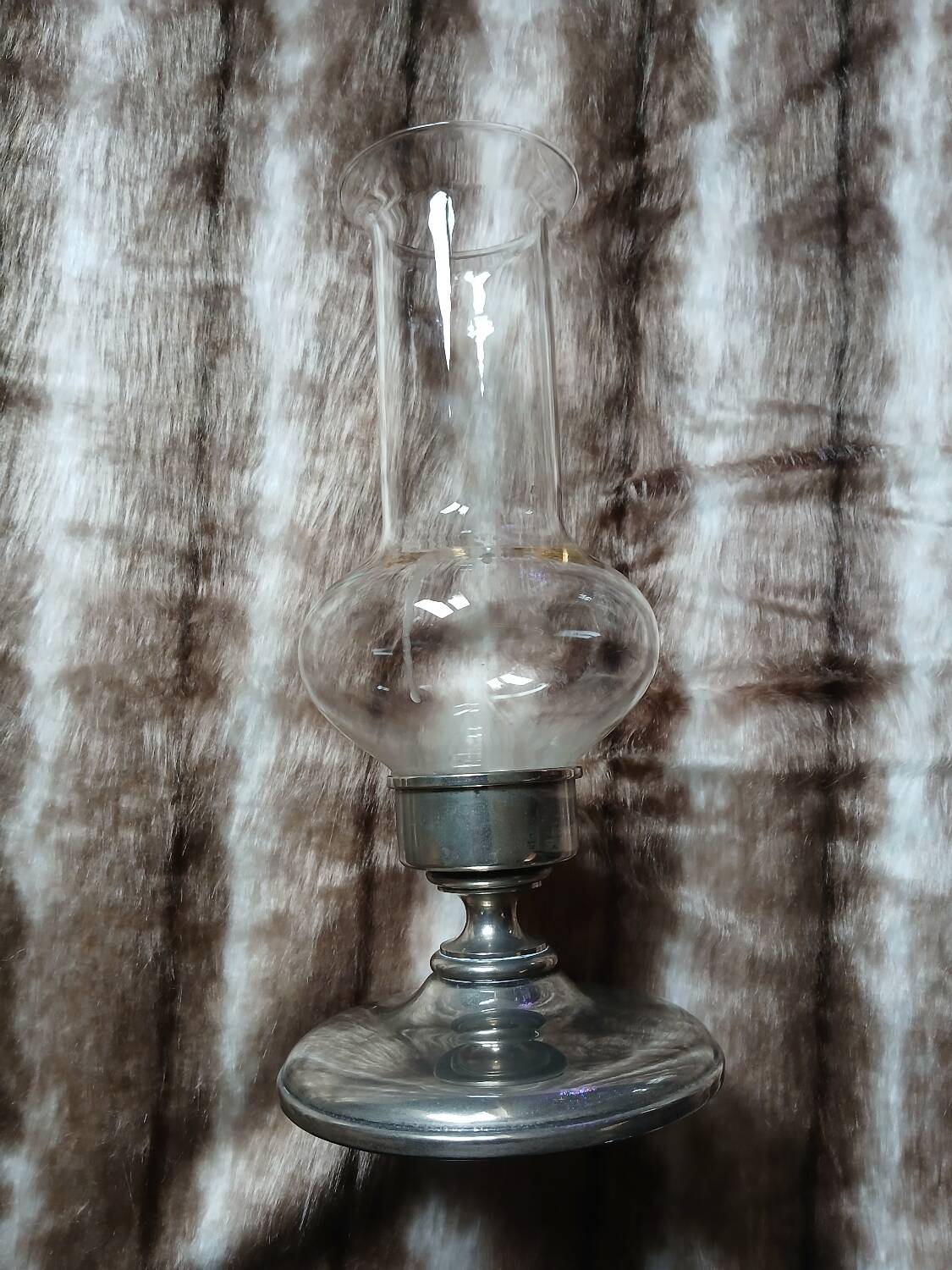 Antique candlestick/tealight holder