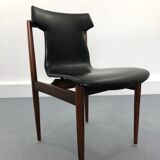 Rosewood Dining Chair by Inger Klingenberg for Fristho,  1960s,