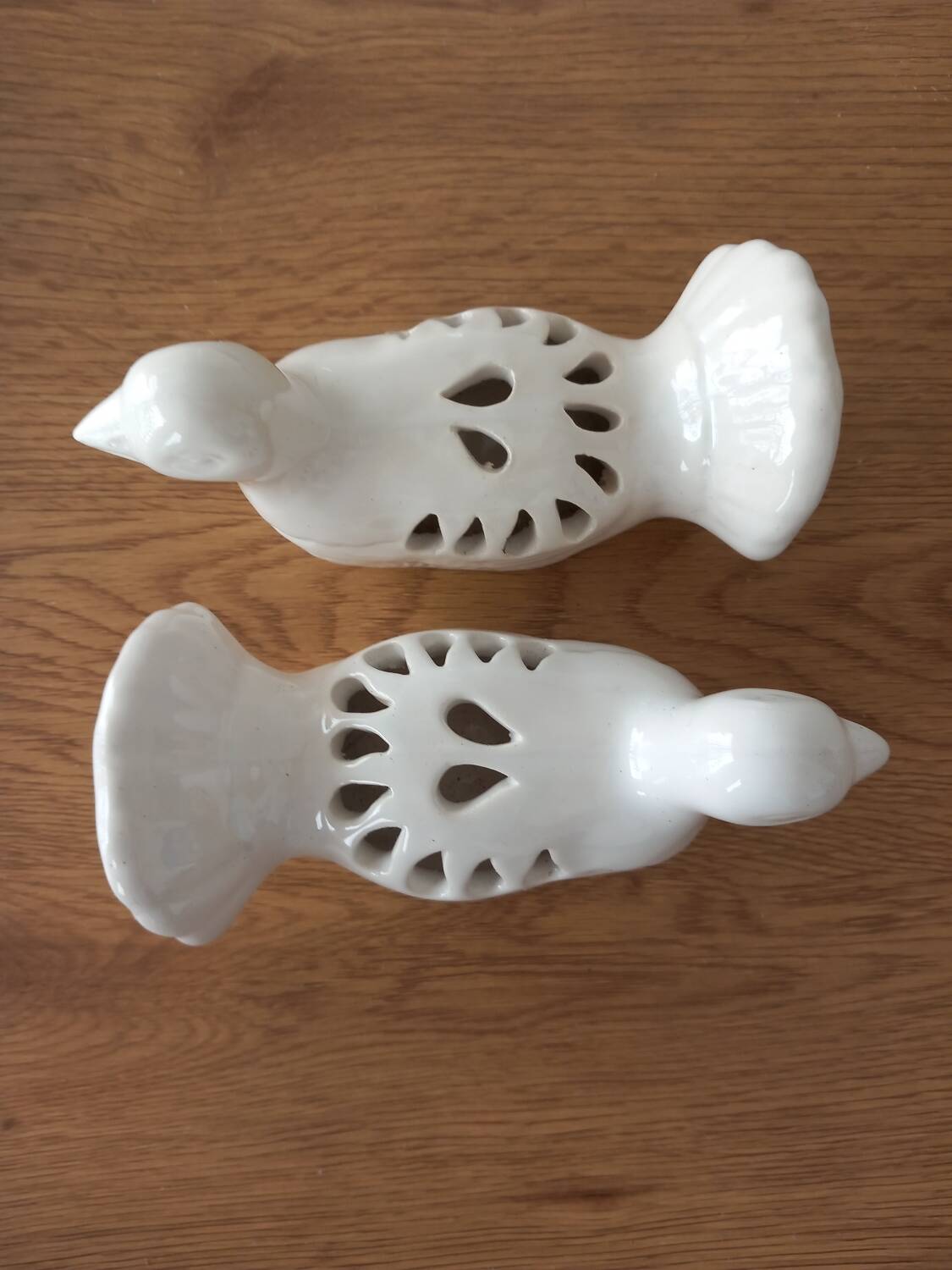 Dove flower spade duo