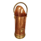 Old copper coal bucket