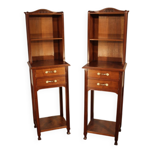 Paire de chevets Art