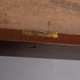 Antique English Mahogany pedestal Desk 1850s