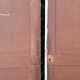 Pair of old cupboard doors h220.5xL75cm each