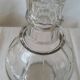 Moulded glass carafe