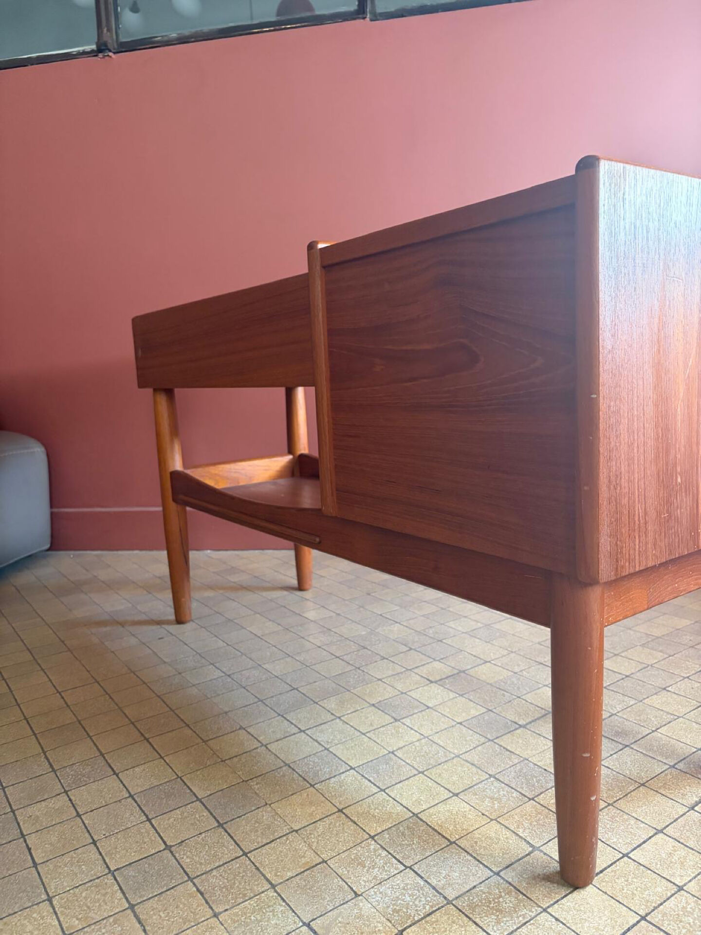 Teak console by Arne Wahl Iversen