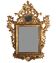 Antique lead mirror – Gilded wood – Louis XV style – Spain 18th century