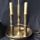 Lamp bouillotte bronze XXth