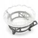 A4F Sugar Bowl in Secessionist Style with Opaline Insert