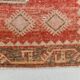 Turkish Classic Oriental Style Red Vintage Runner Rug, 87x379Cm