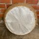 Vintage 1970s braided rope coffee table