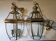 2 luminaires forme lanterne - suspension- lustre