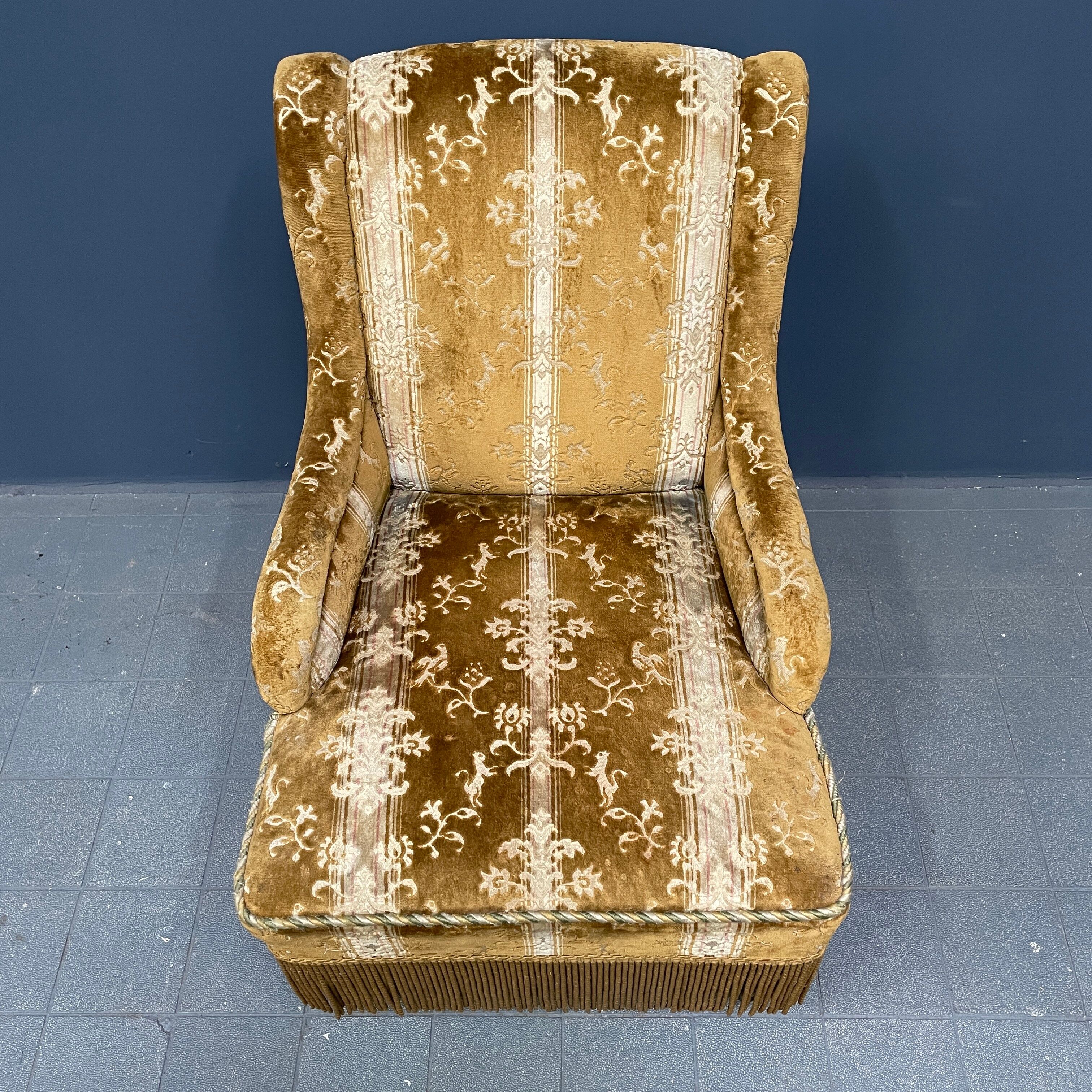 Set of two Victorian ladies armchairs from France 19th century