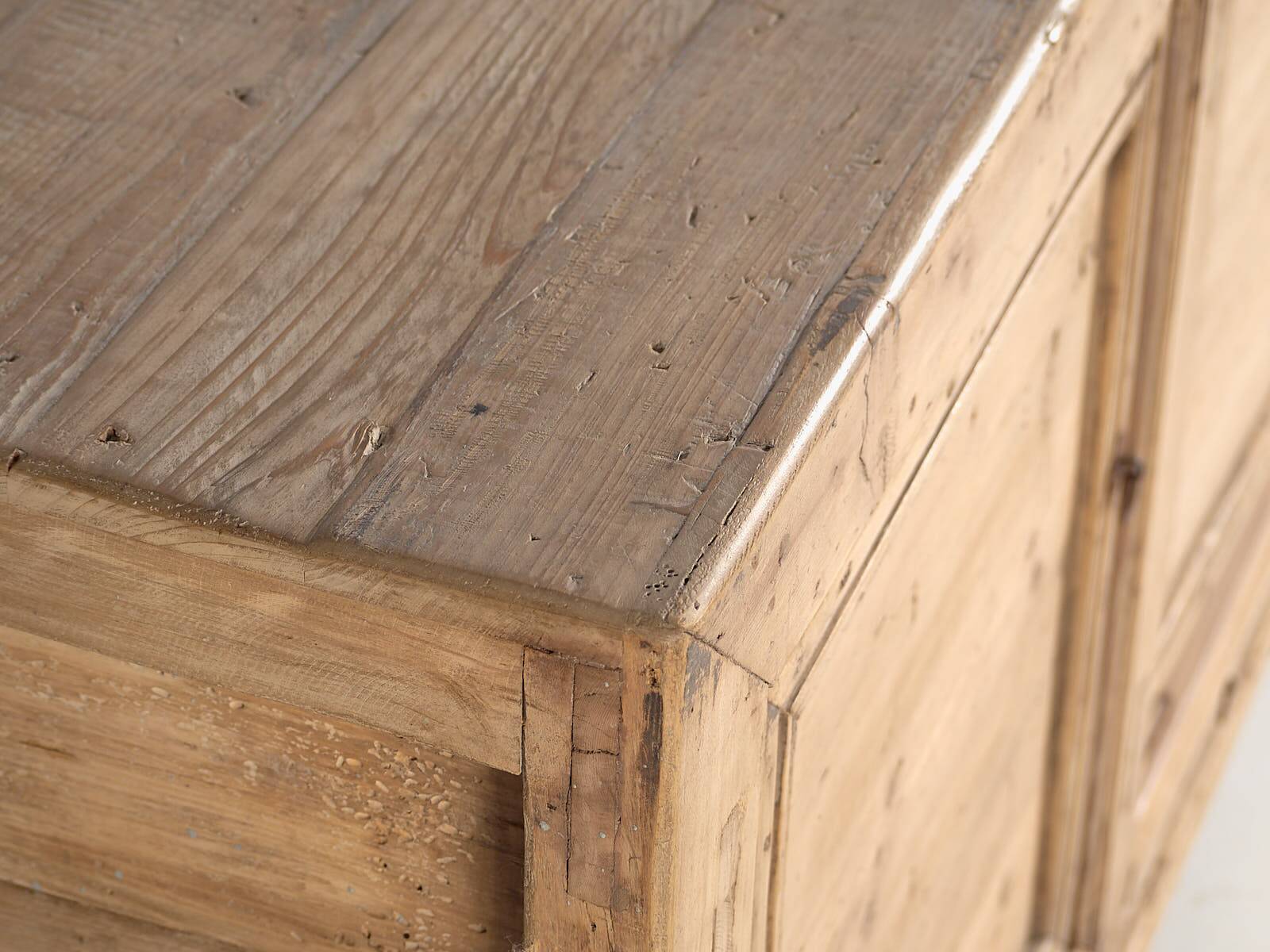 Large antique three-door sideboard (circa 1900) #38