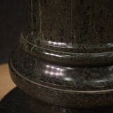 Italian twisted marble column from the 20th century