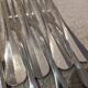 9 silver-plated snail forks by silversmith J Brille, 15.9 cm