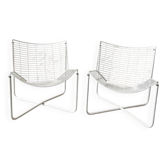 Pair of "Jarpen" armchairs by Niels Gammelgaard, IKEA 1983