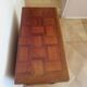 Art Deco chest of drawers - 4 drawers - locks - checkered wood veneer top - 50s