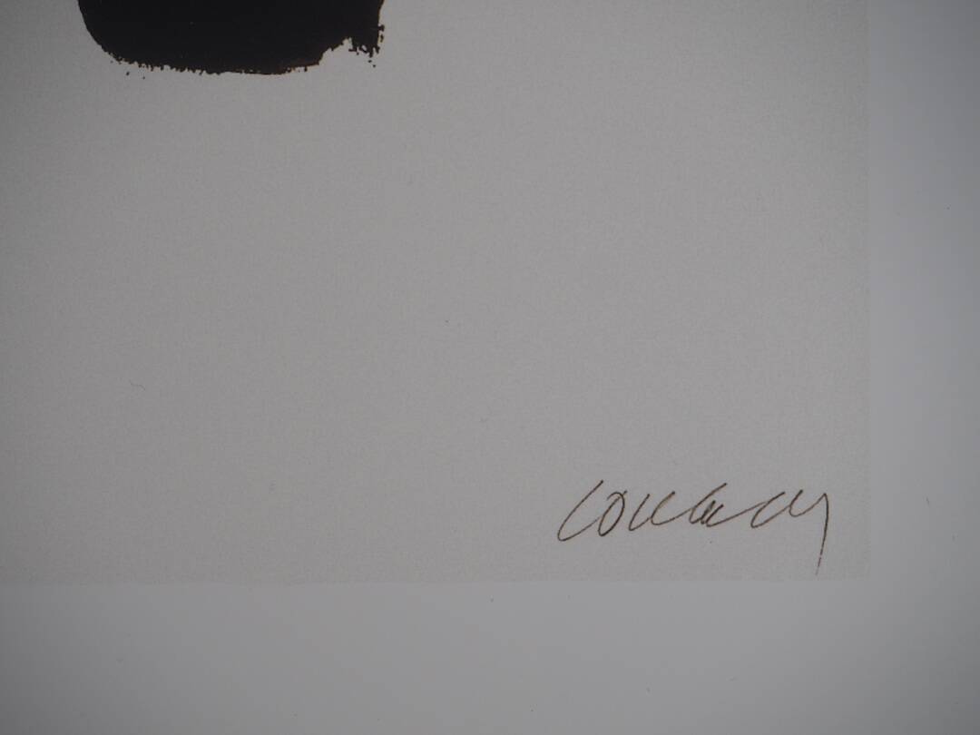 Pierre Soulages: Lithograph No. 29 - Original signed poster
