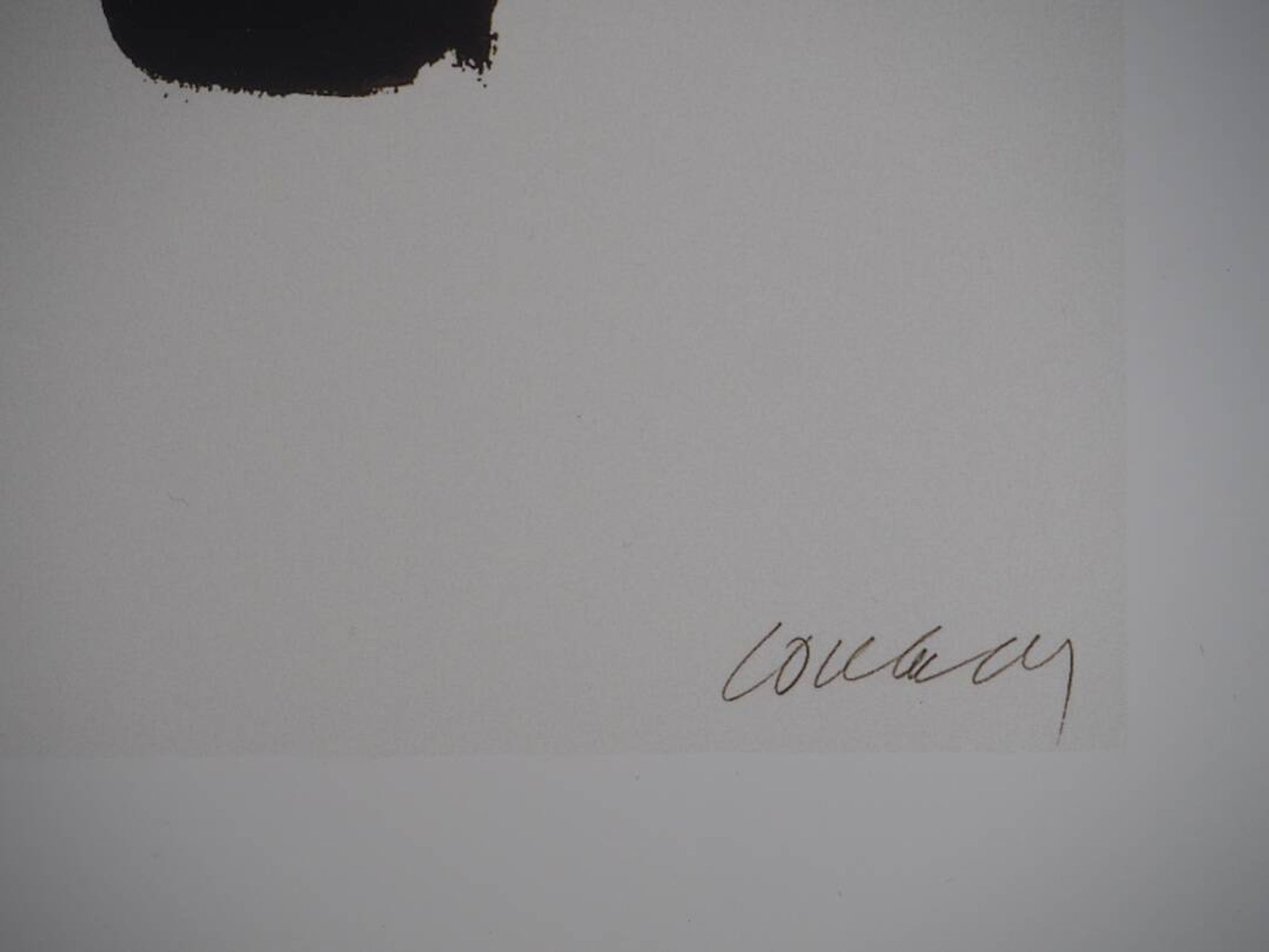 Pierre Soulages: Lithograph No. 29 - Original signed poster