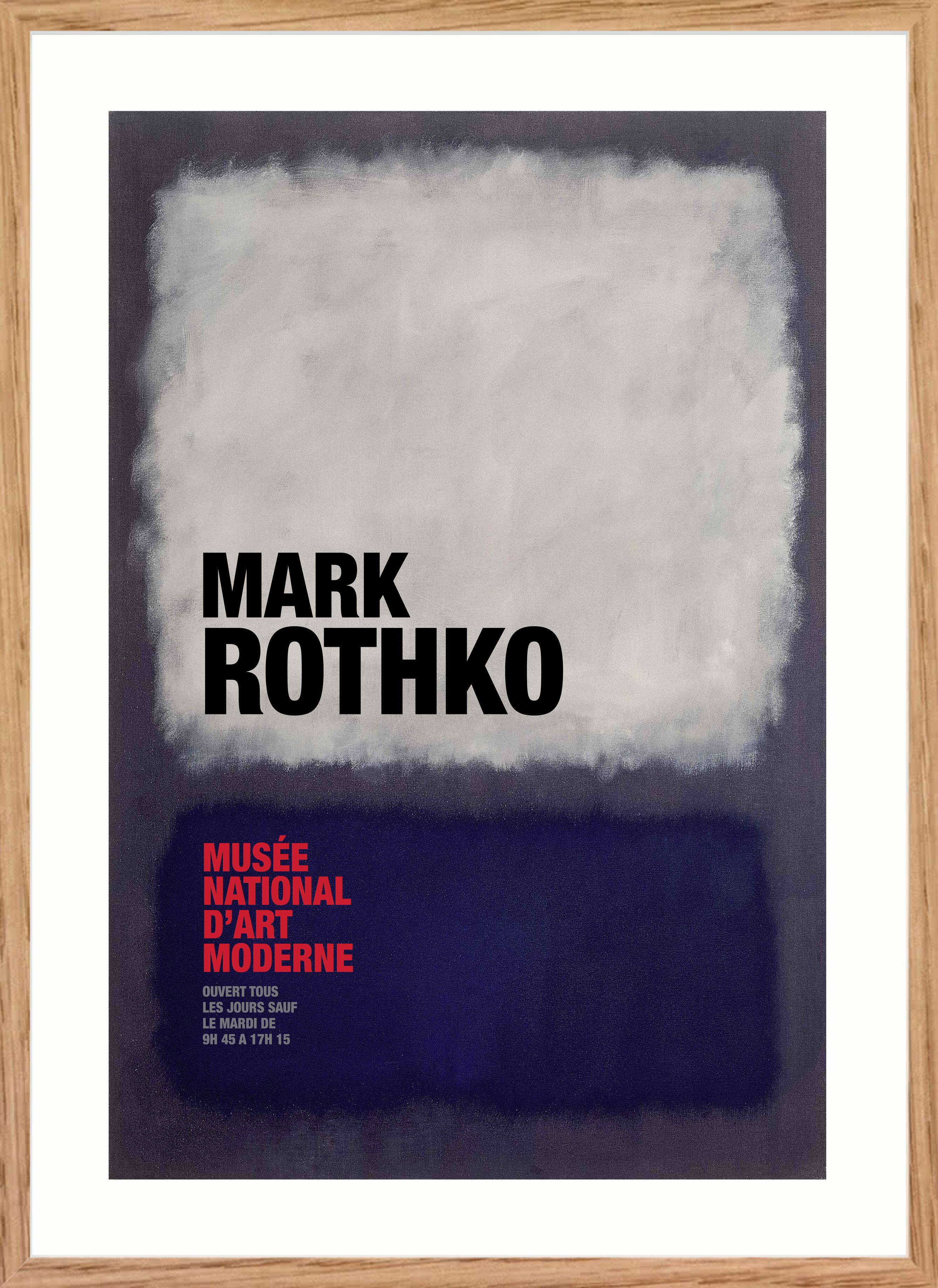 Mark ROTHKO Exhibition Poster