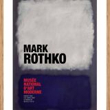 Affiche d'Exposition Mark ROTHKO