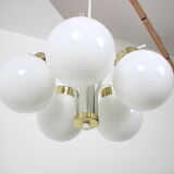 Design chandelier / Kamenický Šenov, 1970's.