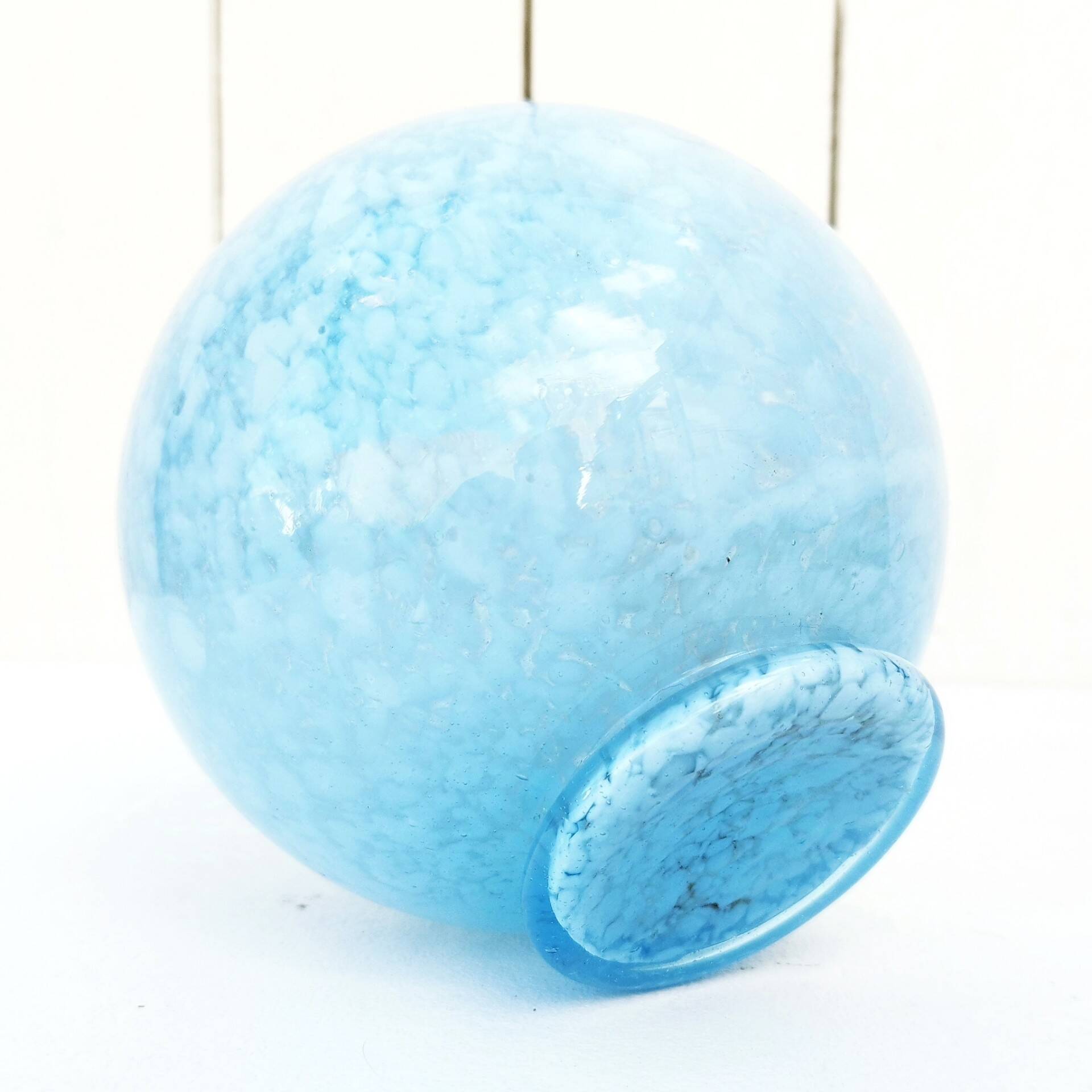 Clichy art deco opaline glass lamp base