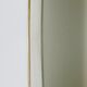 Vereinigte Werkstätten Mid-Century Wall Mirror, Rigitulle Metal & Brass