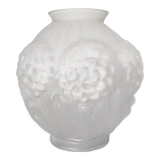 Vase en verre de Vianne signé