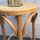Cane bar stool
