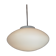 Lampe à suspension en verre opalin 1960