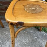 (Lot) 5 stamped Lutherma chairs (light oak)