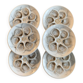 Assiettes à huîtres ou coquillages Saint Amand