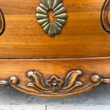 Louis XV low chest of drawers with three drawers