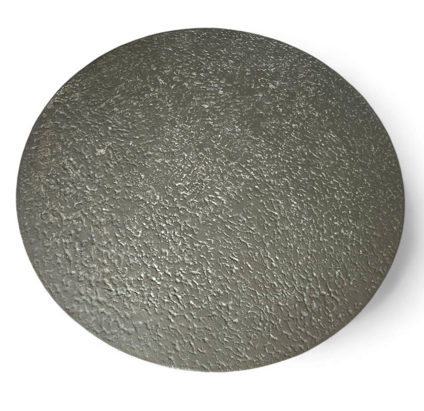 Beautiful composite, resin stone look brutalist coffee table