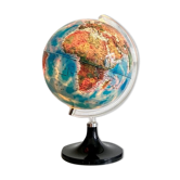 Mappemonde lumineuse