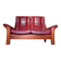 Canapé lounge Windsor Ekornes Stressless en cuir. Norvège vers 1990