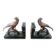 Art Deco bird bookends.
