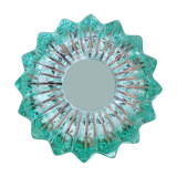 Stone ashtray in molded glass